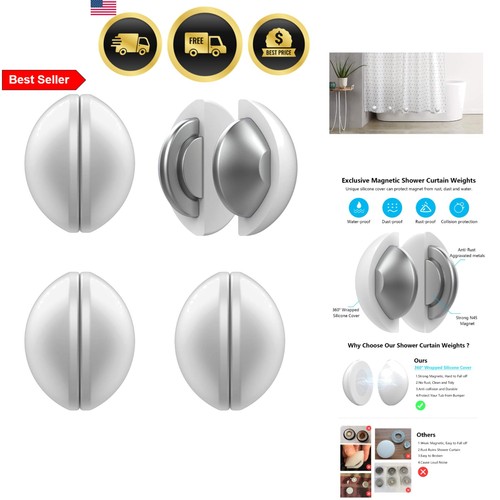 Shower curtain weights - shower, 4