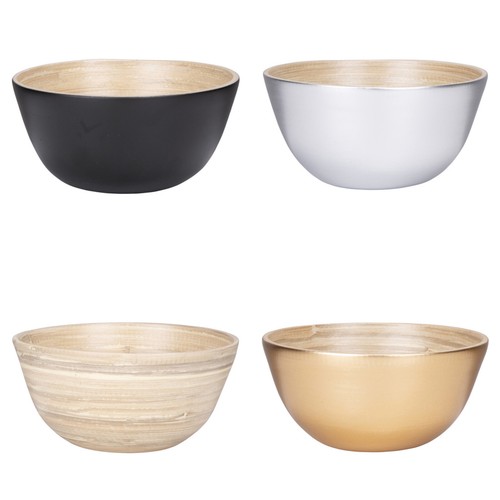 Wooden bowls set - set, round