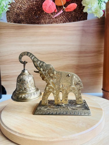 Brass indian elephant - indian,