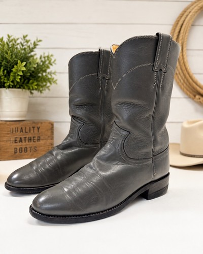 Justin usa gray - justin, leather