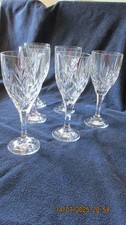 6x Gleneagles Crystal ARGYLE  Wine Glasses