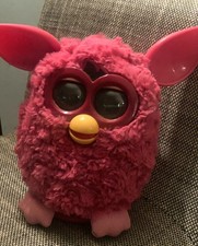 Furby Boom Hot Pink Interactive Toy Hasbro 2012 Tested Working