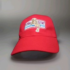 FORREST GUMP - memorabilia - BUBBA GUMP SHRIMP Co. Embroidered red Baseball Cap