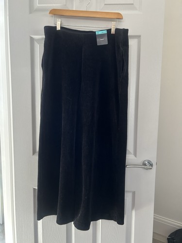 Ladies black cord pull - m&s, on
