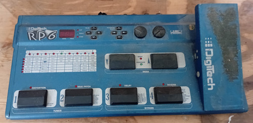 Digitech rp6 multi - digitech,