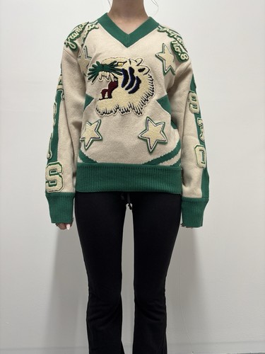 Kenzo paris tiger intarsia - kenzo,