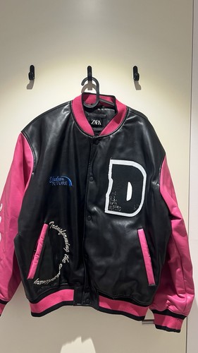 Zara men black pink - black/pink, faux