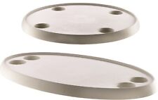 Vetus white plastic round /