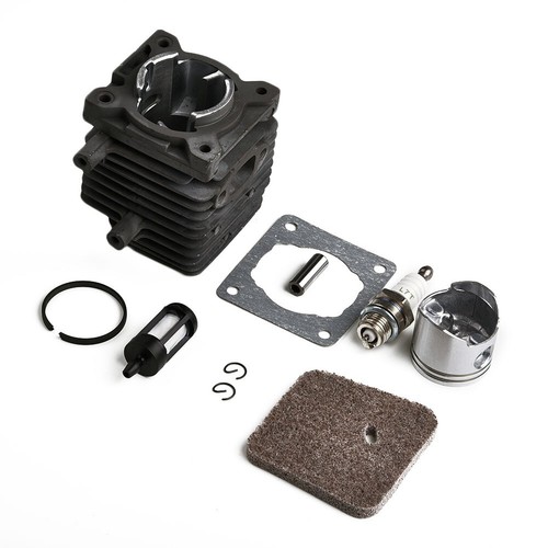 Cylinder piston with - piston, gasket
