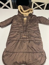 UGG Baby Snowsuit Tohono Bunting 6-12 Months Car Seat Buggy brown