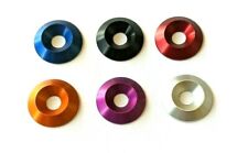M6 x 22mm x 4mm Countersunk Washers Anodised Aluminium 