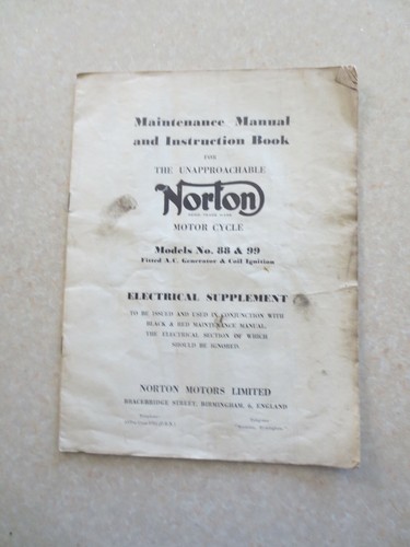 1957 1958 norton motorcycle - 1957, &