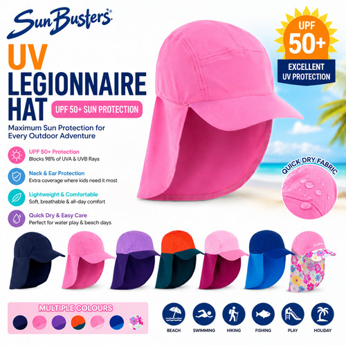 Sun busters upf50 legionnaire - sun,