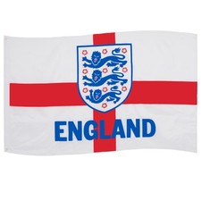 England FA Flag 5x3ft 3 Lions
