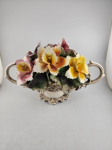 Capodimonte centerpiece footed - capodimonte,