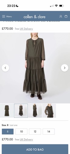 Max mara silk - max, dress