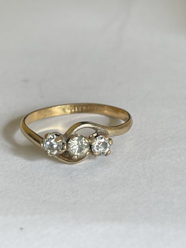 Vintage rolled gold cubic - vintage,