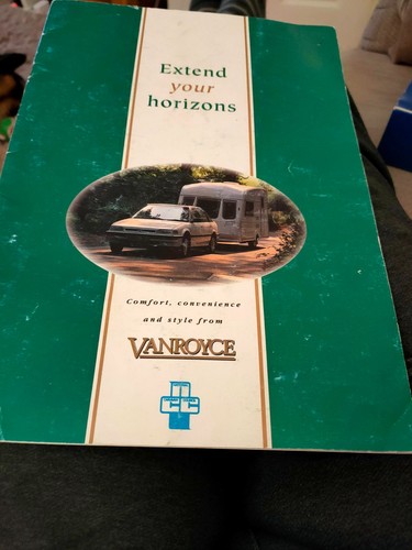 Vanroyce caravan brochure - brochure,