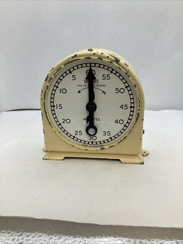 Vintage smiths english clock - english,