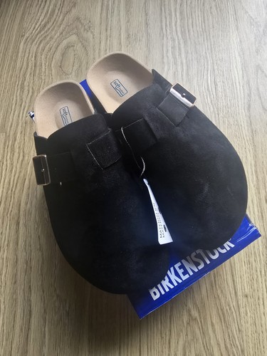 Birkenstock boston clogs suede - boston,
