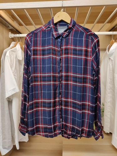 Superdry small shirt navy - shirt,