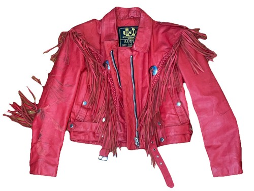 Vtg sample unik - 80's, red