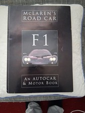McLaren F1 Road Car An Autocar & Motor Book Publicity Brochure 1984