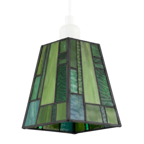 Art deco tiffany glass - tiffany, pendant