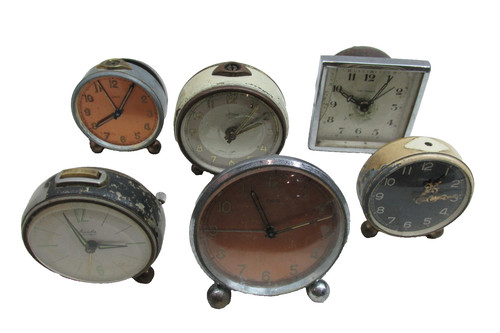 Vintage swiss german alarm - &,