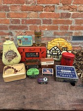 Joblot Of Old Tins