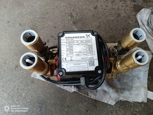 Grundfoss stp twin - stp-1.5, shower