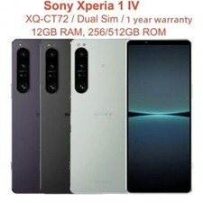 Sony Xperia 1 IV (5G) XQ-CT72 XQ-CT54 256GB 512GB Unlocked Android Smartphone