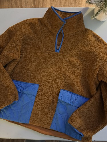 Madewell fleece popover - fleece, jacket