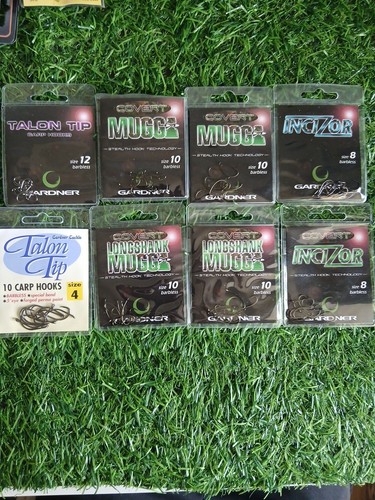 Joblot gardner hooks pkts - gardner,