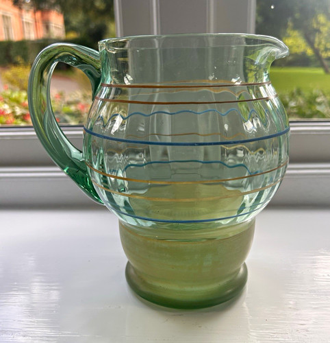 Vintage 1930s art deco green - 1930s,