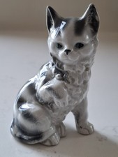 Vintage ceramic cat kitten - vintage,