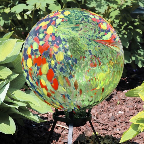 Green artistic glass gazing - glass,