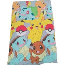 Pokémon Single Duvet Case And Pillow Case Two Sided