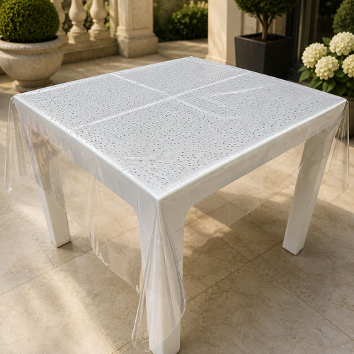Clear plastic pvc fabric - clear,