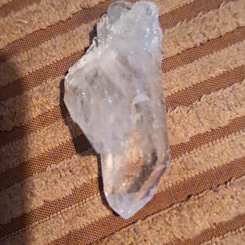 Natural quartz crystal cluster - natural,