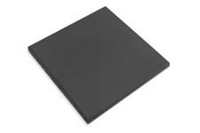 Black quarry fireplace hearth - black,