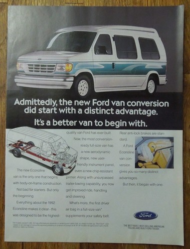 1992 ford econoline conversion - ford,