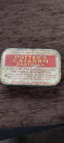 Vintage potters catarrh - vintage,