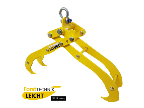 Log pincer grab - log,