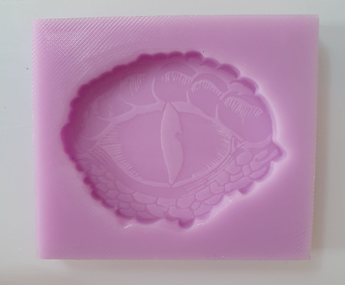 Flat dragon eye mould - dragon,