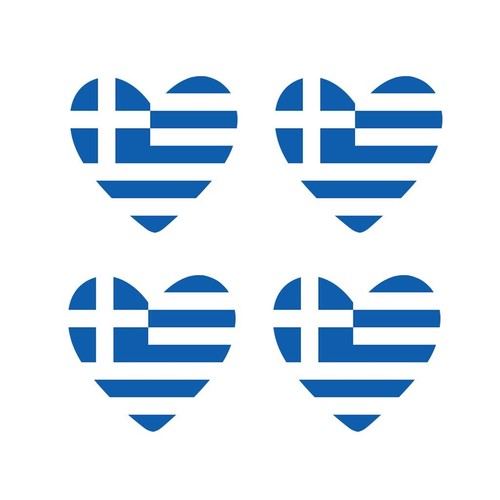 Set greece flag - of,
