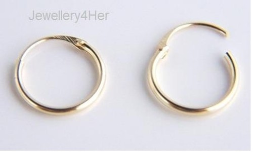 9ct gold tiny small plain - 9ct,