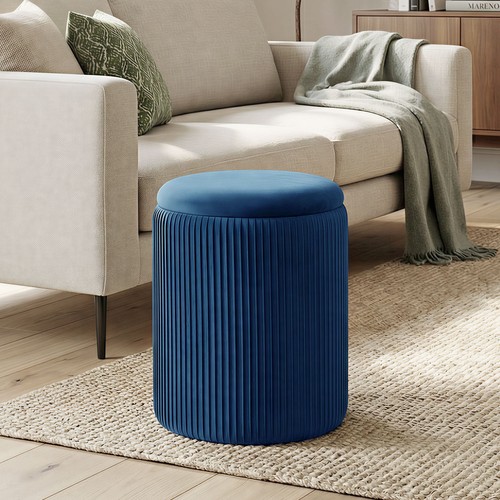 Storage ottoman modern velvet - modern,