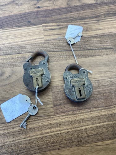 Pair vintage squire old - of,
