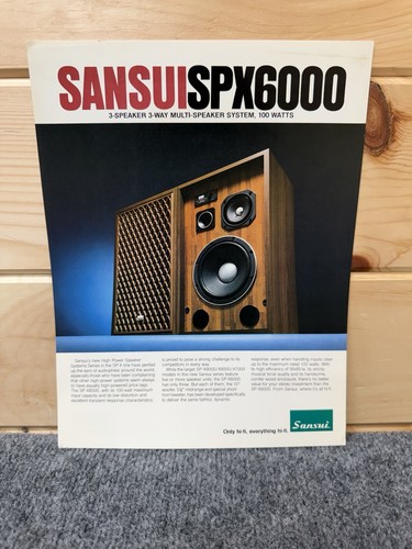 Original sansui spx6000 - original,